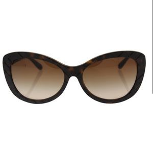 NWOT [Burberry] Women’s Oversized Sunglasses DARK HAVANA B4217 3578/13 w/ Case